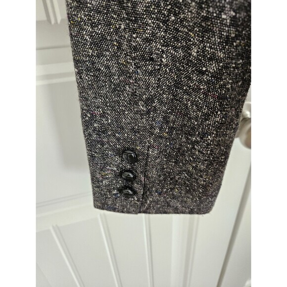 George Multicolor Suit Jacket Blazer Size 6 So Many Colors Woven In - Picture 7 of 10